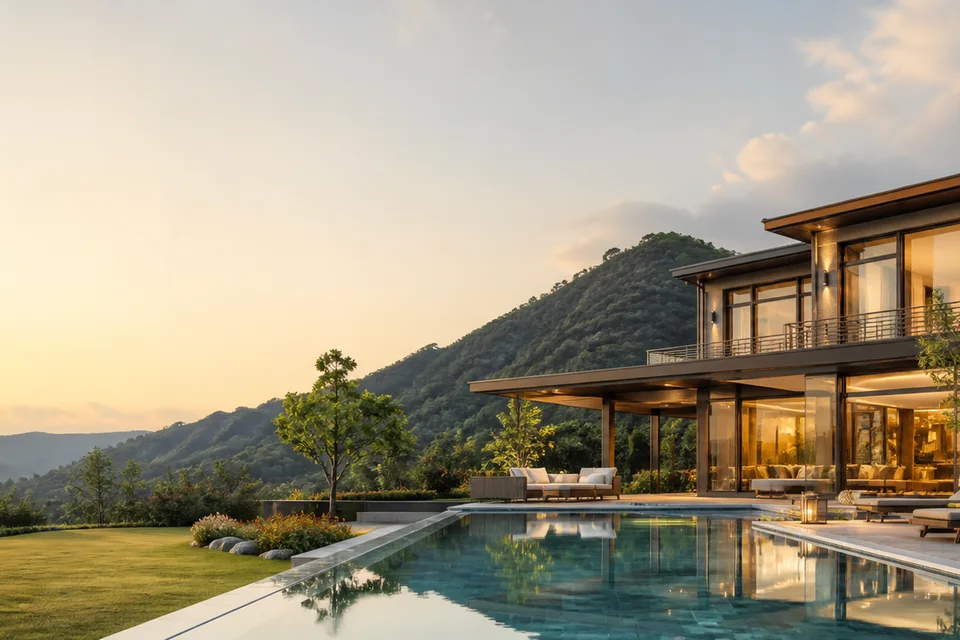 宜蘭山景 Villa 與私人泳池